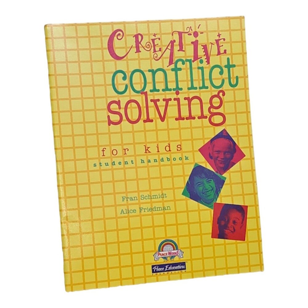Lot of 9 Creative Conflict Solving for Kids Peace Education Student Workbook
